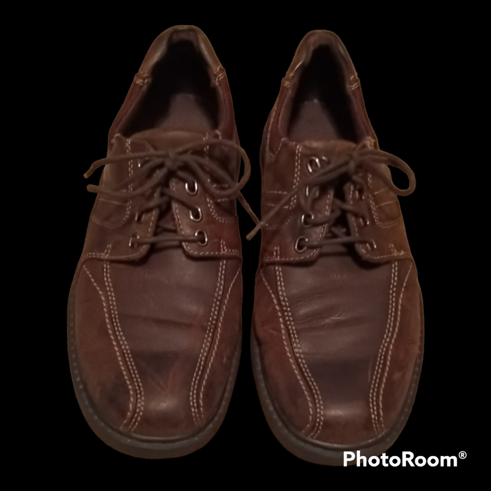 Clark's Men's Brown Cottrell Walking Oxford/Shoe!